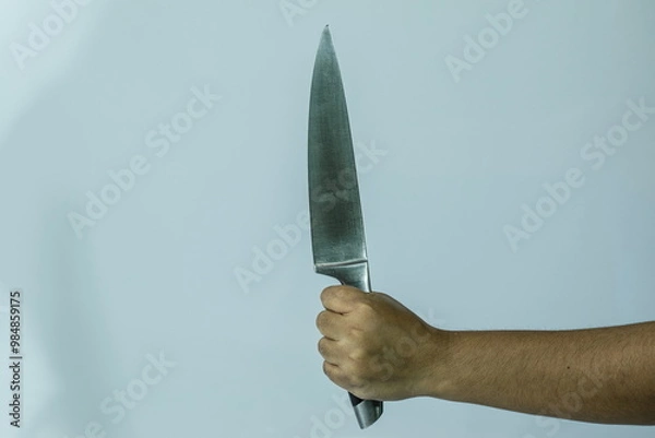 Obraz Empuñando cuchillo