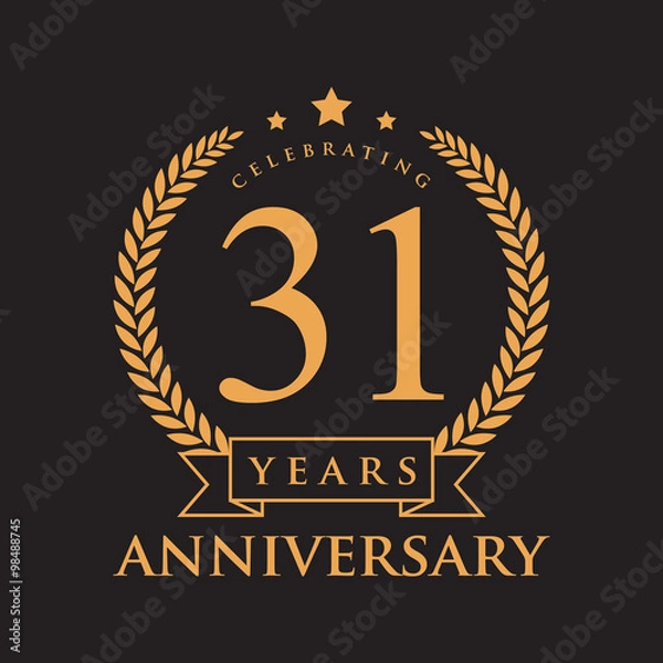 Fototapeta cellebrating anniversary