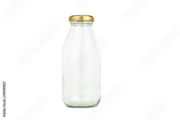 Obraz empty bottle  stand alone  white background