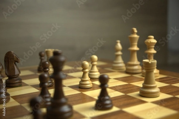 Obraz Piezas de ajedrez