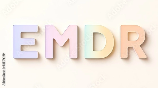 Obraz Eye Movement Desensitization Reprocessing (EMDR) therapy concept