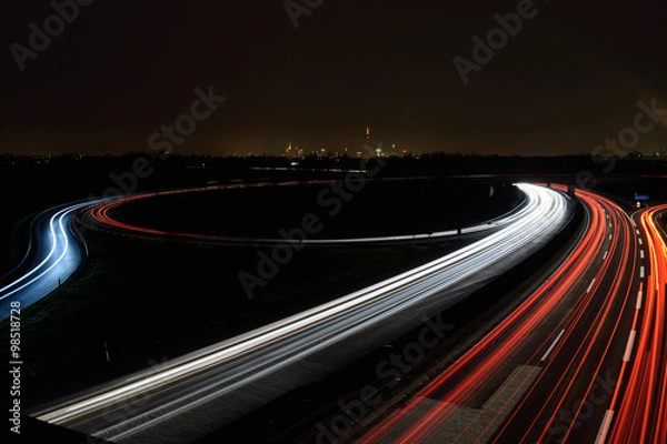 Obraz Light trails