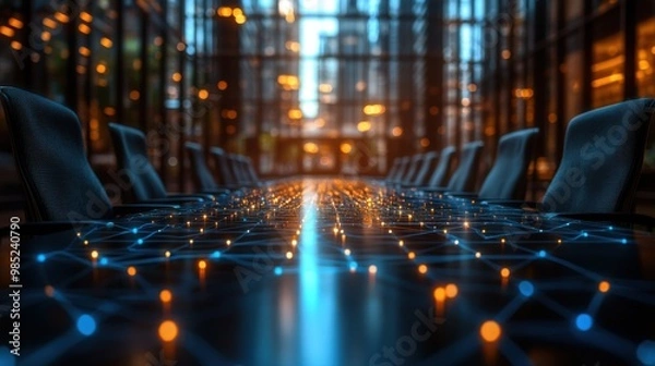 Fototapeta business technology ernet and network concept governance successful business concept