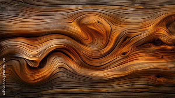 Fototapeta Abstract Wood Grain Pattern