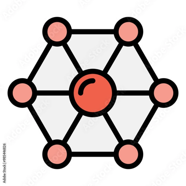 Fototapeta Big data icon