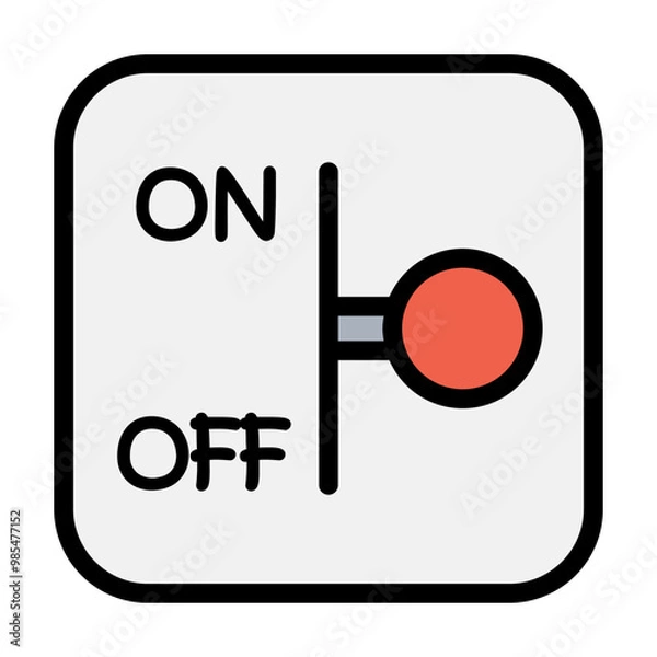 Fototapeta Switch icon