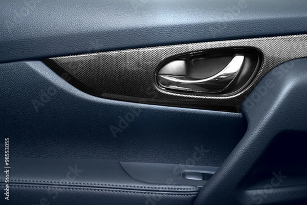 Obraz Car interior - front door view