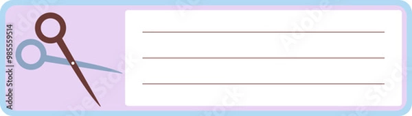 Fototapeta Education Label