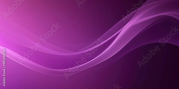 Fototapeta Elegant purple wave abstract background design