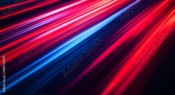 Obraz abstract background with rays