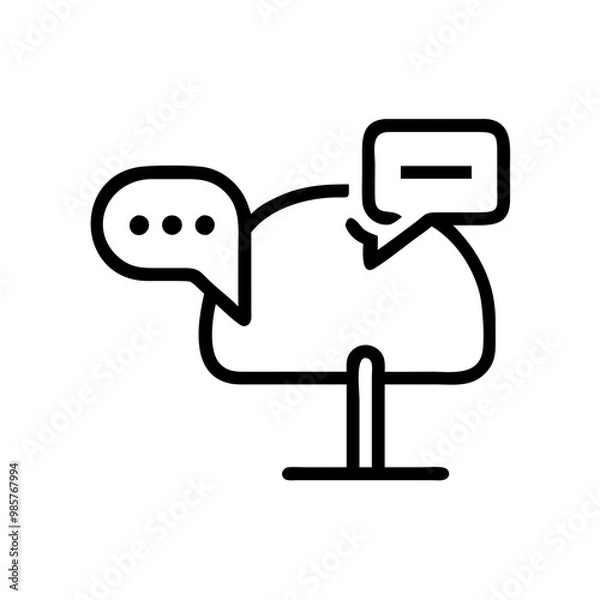 Fototapeta Set of contact us icons. Web icon set. Contact information icons for business cards