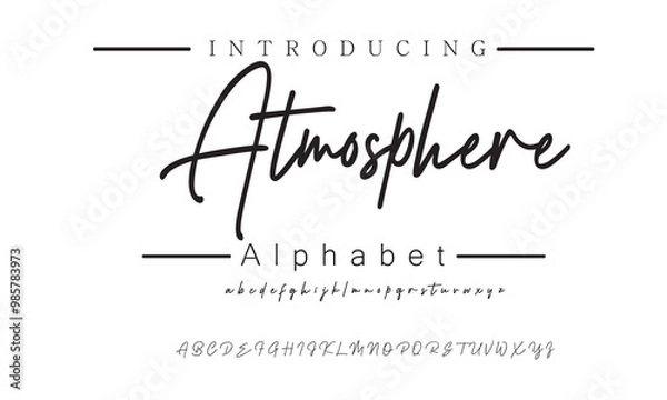Obraz Signature Fonts for Personal Branding