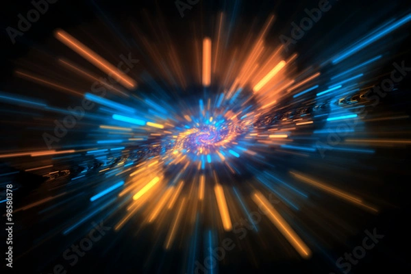 Fototapeta Abstract science or technology background