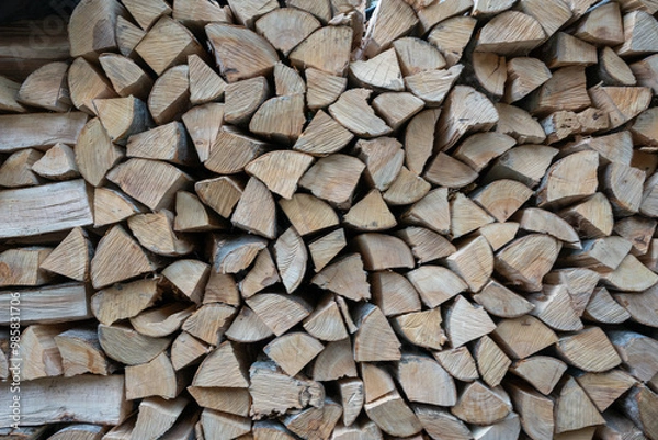 Obraz bois de chauffage