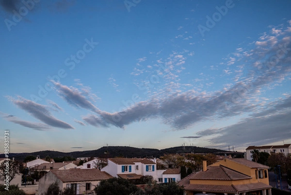 Obraz coucher de soleil à Balaruc