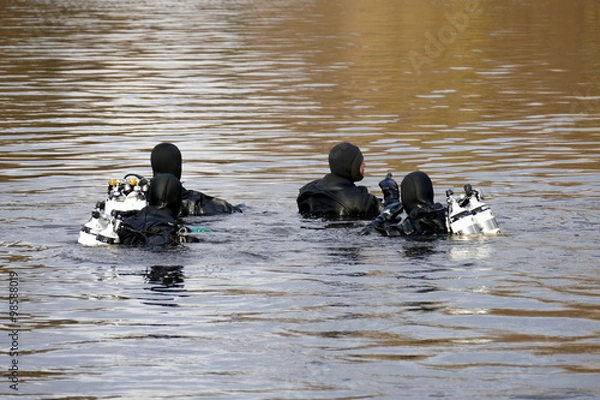 Fototapeta Taucheinsatz