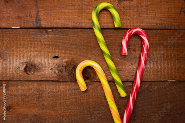 Fototapeta candy hooks