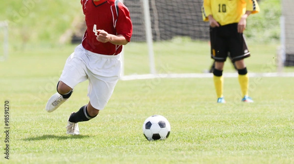 Fototapeta サッカー　フットボール