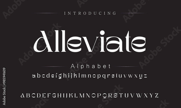 Fototapeta Retro Vintage Script Pack