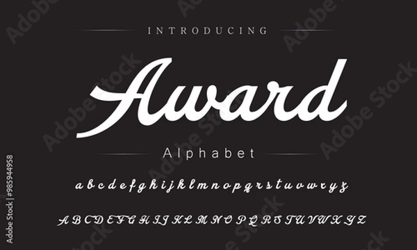 Obraz Timeless Vintage Typeface Styles