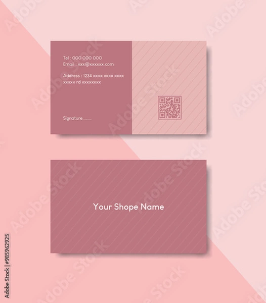 Obraz Business Card Design