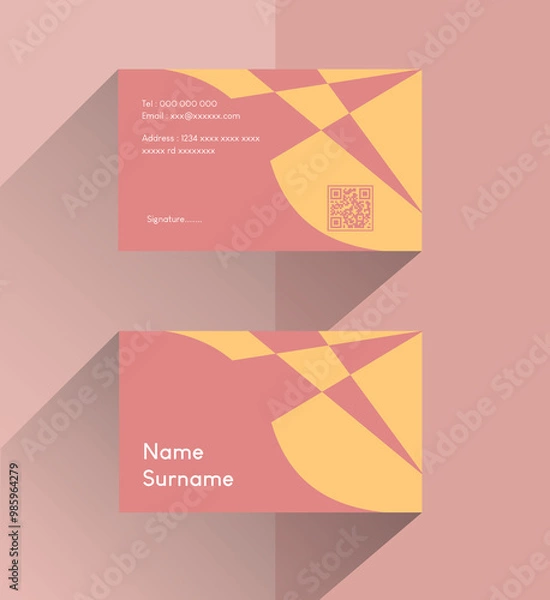 Obraz Business Card Design