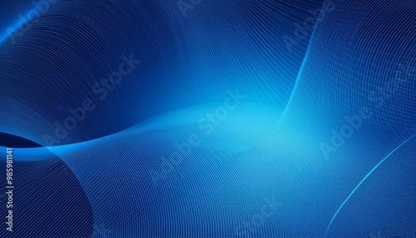 Fototapeta Abstract blue gradient. Blue background. Technology background.