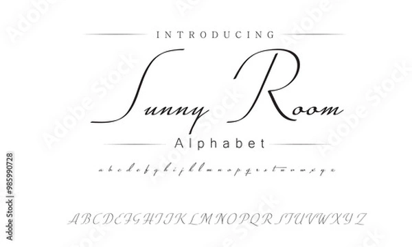 Obraz Distinctive Vintage Lettering Pack