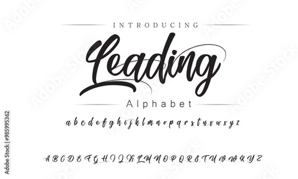 Fototapeta Creative Retro Font Styles