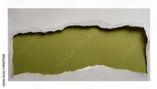 Obraz torn paper isolated