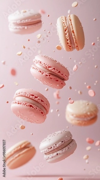 Fototapeta Stylish Macaron Shot
