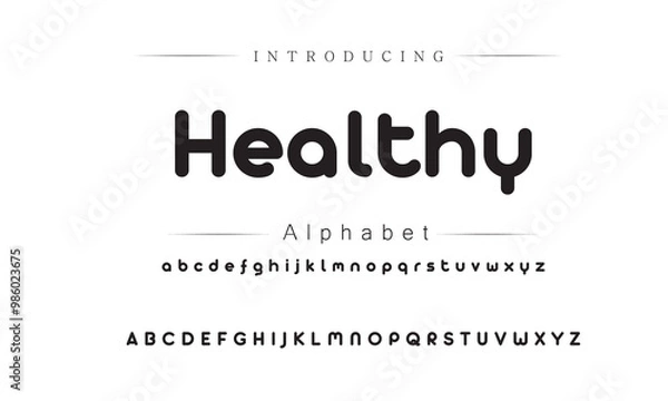 Obraz  Elegant Handwritten Font Set