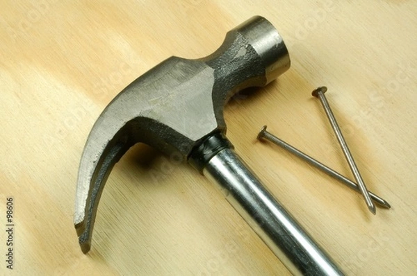 Obraz hammer and nails