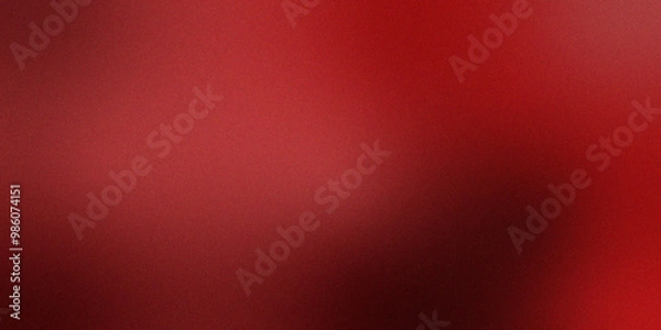 Obraz abstract background red blur gradient with bright clean Christmas background. Dramatic deep crimson background filling the entire frame.Red gradient background providing copy space for valentine's day