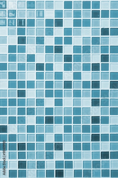 Obraz colored mosaic background tiles for bathroom