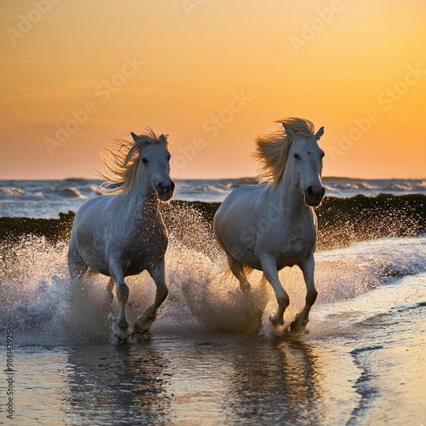 Obraz Camargue Horses
