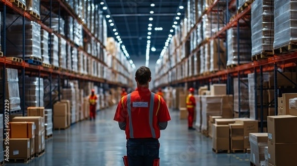 Fototapeta Vacant Vaults of Vanished Trade