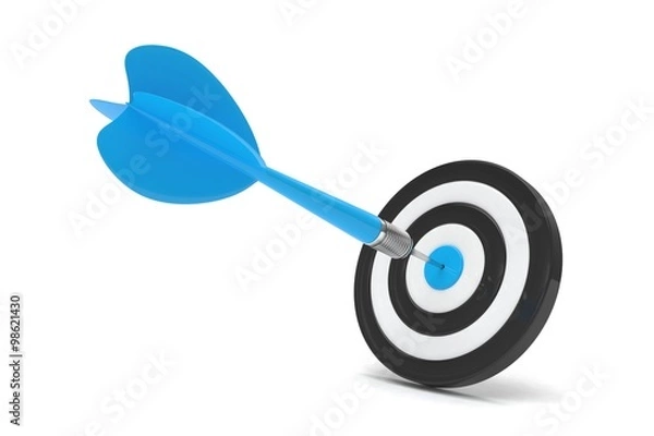 Obraz arrow darts in target