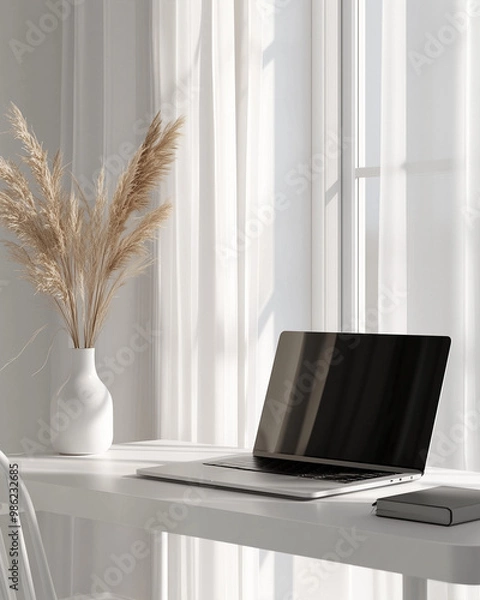 Obraz Minimalistic office space 