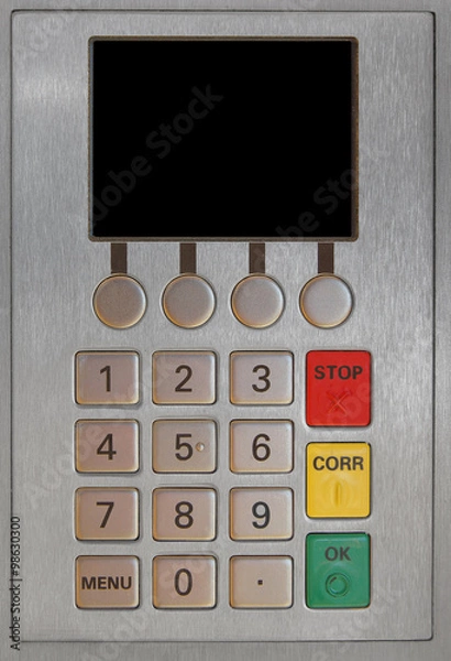 Obraz Fahrscheinautomat