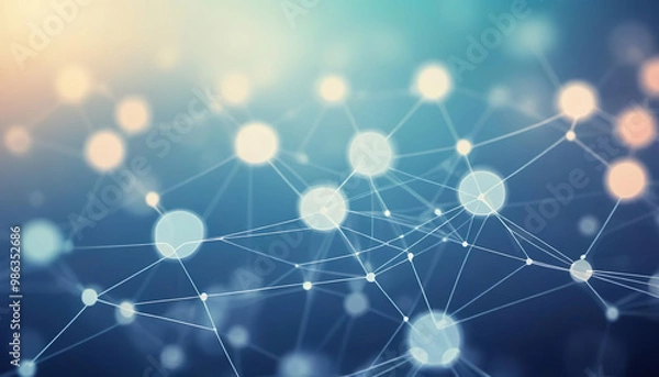 Obraz Abstract network background 