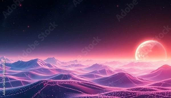 Fototapeta starry night sky