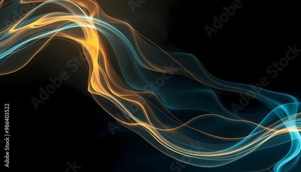 Fototapeta abstract smoke background