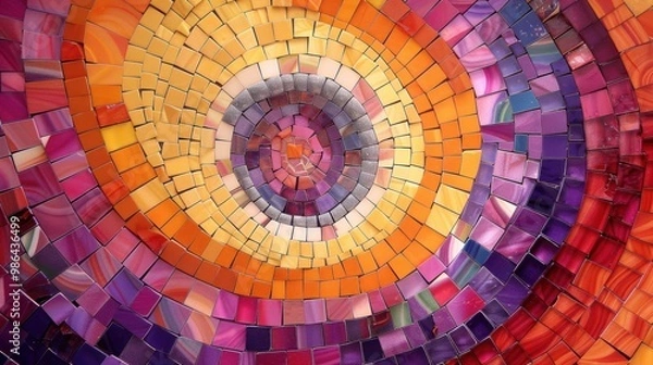 Obraz Abstract Colorful Mosaic