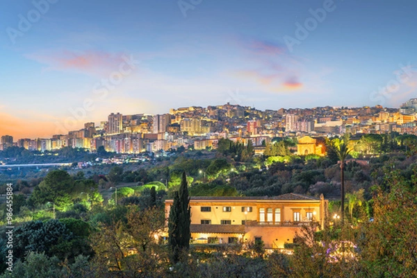 Obraz Agrigento, Sicily, Italy Cityscape