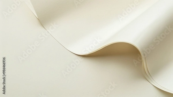 Fototapeta Abstract Paper Curve