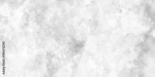 Fototapeta Marble texture background smoky and fog effect for photos and art works. white cloud paper texture design and watercolor. black and white color smoke fog on isolated background with abstract design.	