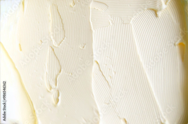 Fototapeta Yellow butter background and texture. Butter texture background. High quality photo.