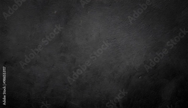 Obraz Black or dark gray rough grainy stone texture background 