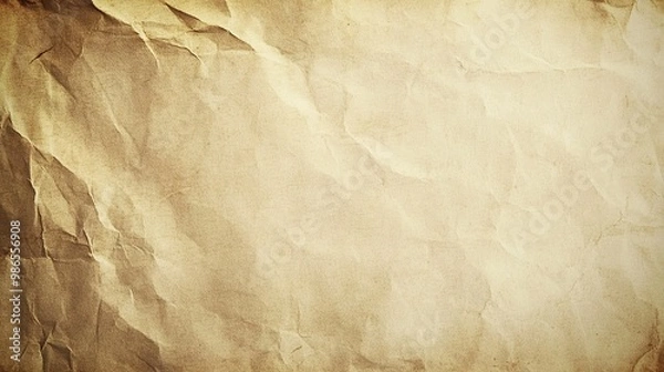 Fototapeta Aged paper background with faded colors and a nostalgic, vintage feel